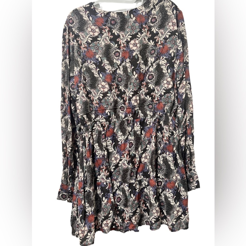 Free People Boho Chic Printed Dress Size M - Picture 3 of 11
